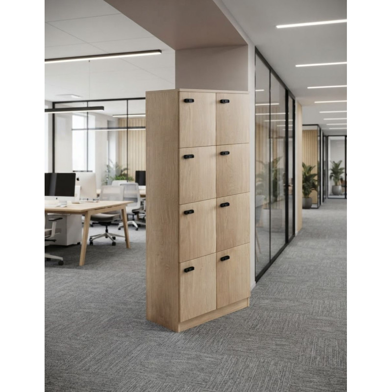 Taquilla Oficina 4 Puertas 150 cm. Alto de Kesta - Montiel