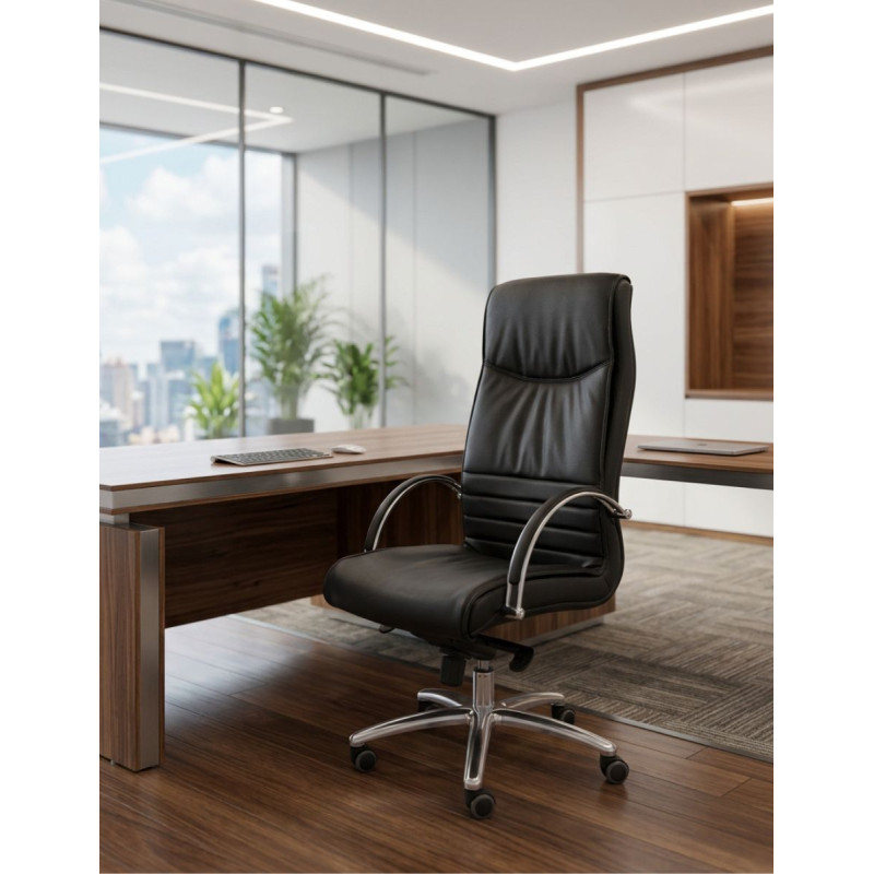Silla Dirección Oficina Mayu Piel de Vincolo - Montiel