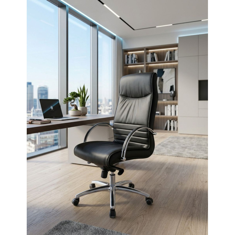 Silla Dirección Oficina Mayu Piel de Vincolo - Montiel