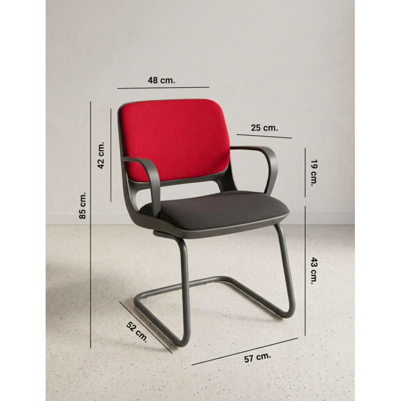 Silla Confidente Strafor de Steelcase - Montiel