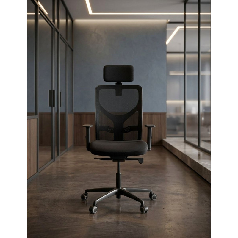 Silla Ergonómica Louise Respaldo Malla de Kunna - Montiel