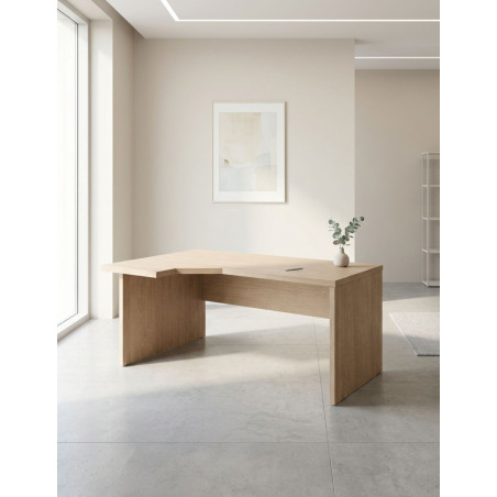 Mesa Compacta Oficina Amba con Ala de Kesta - Montiel