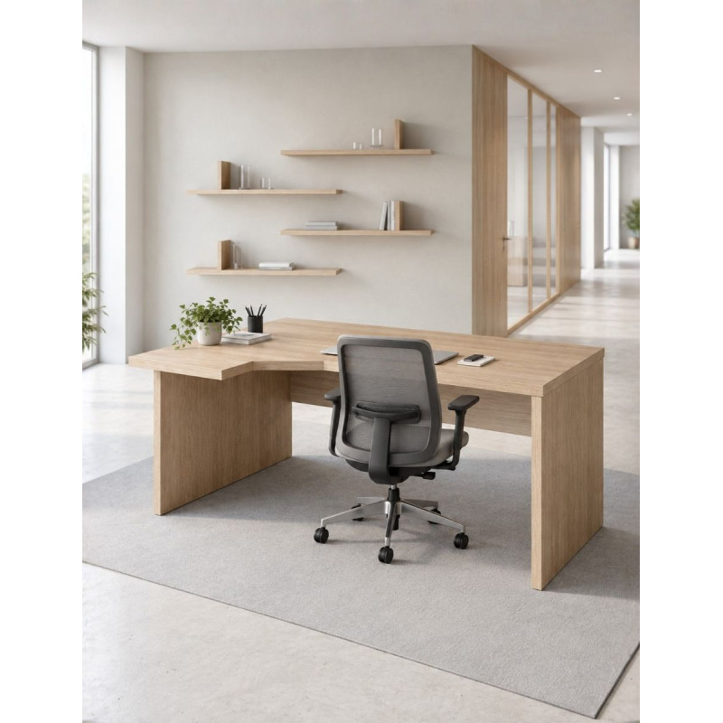 Mesa Compacta Oficina Amba con Ala de Kesta - Montiel