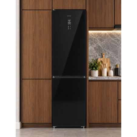 Bolero CoolMarket Combi 456 Frigorífico Black Glass C - Montiel