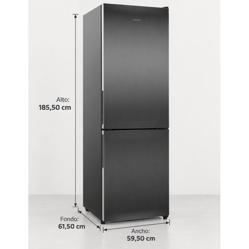 Bolero CoolMarket Frigorífico Combi 322i Dark D - Montiel