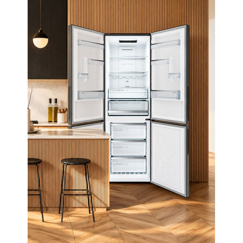 Bolero CoolMarket Frigorífico Combi 322i Dark D - Montiel