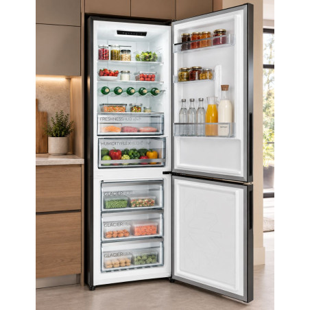 Bolero CoolMarket Frigorífico Combi 322i Dark D - Montiel