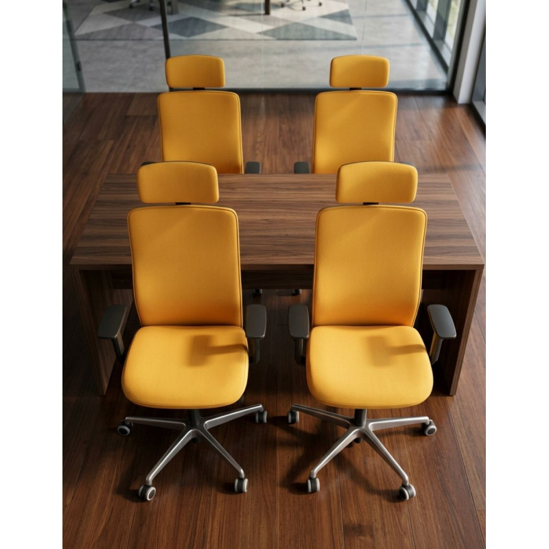 Silla Ergonómica Louise Tapizada de Kunna - Montiel