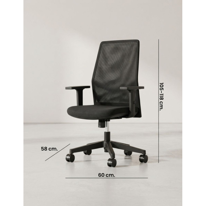 Silla Ergonómica Pau para Oficina de Somomar - Montiel