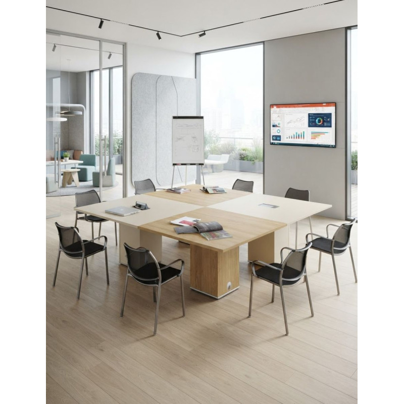 ▷ Mesa de Juntas Modular H2 de Herpesa - Oficinas Montiel