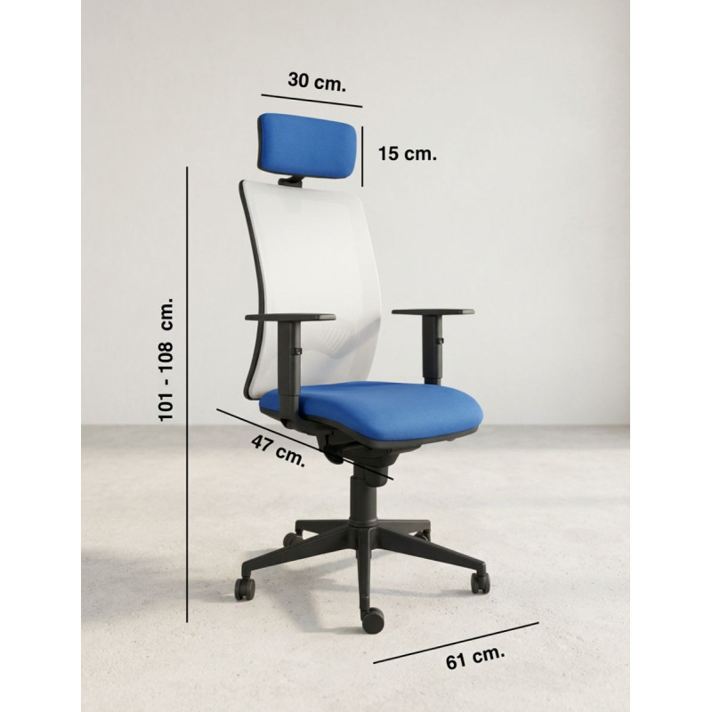 Silla Oficina Giratoria Key de Kunna - Montiel