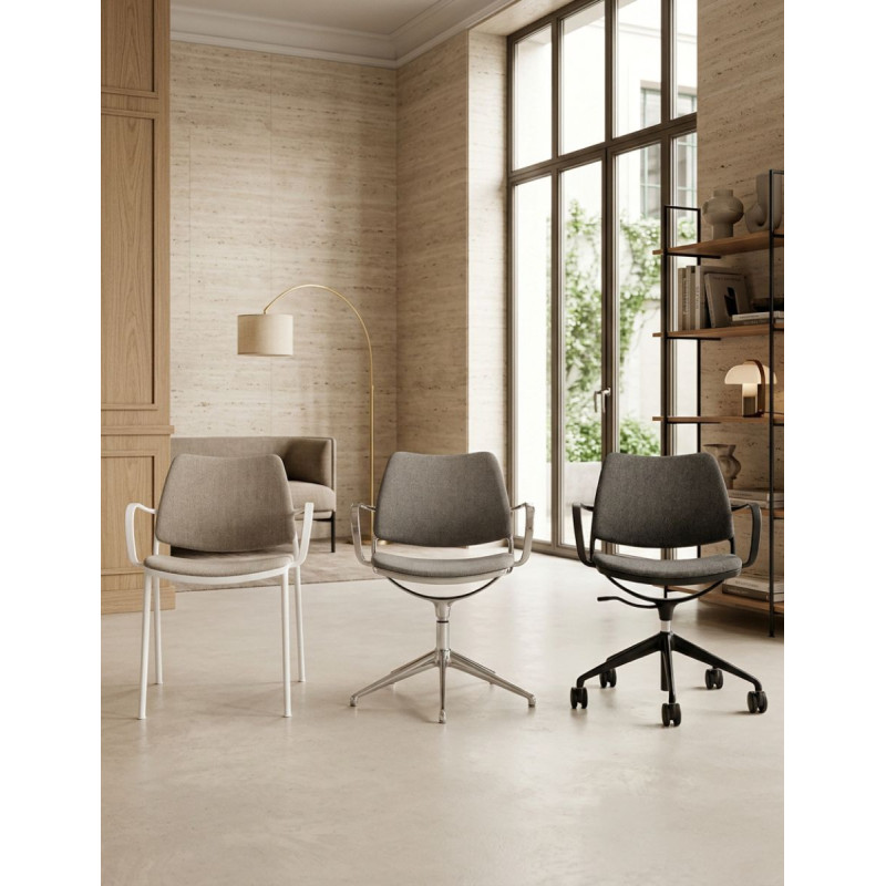 Silla de Diseño Gas de Stua Apilable - Montiel