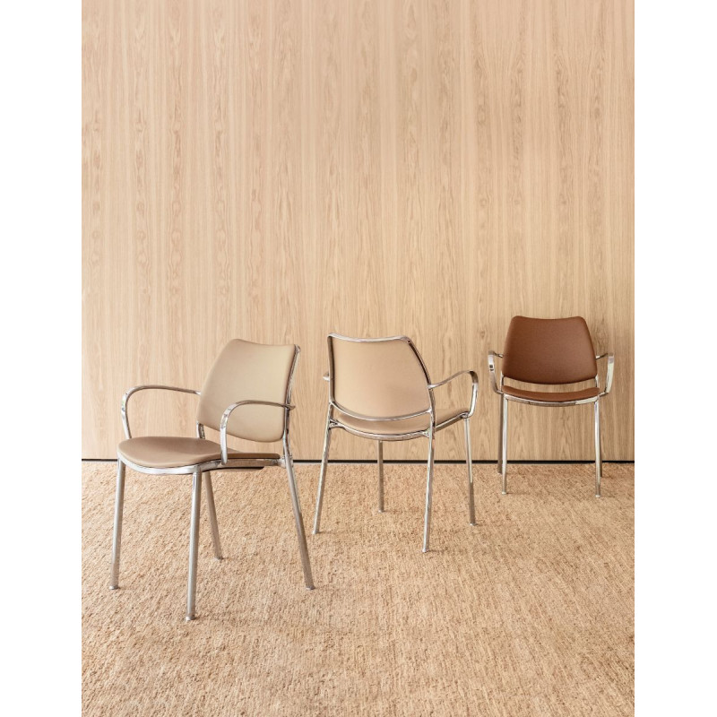 Silla de Diseño Gas de Stua Apilable - Montiel