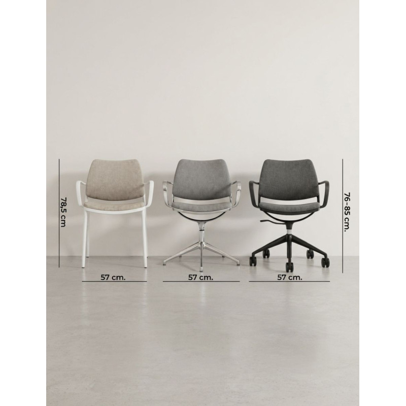 Silla de Diseño Gas de Stua Apilable - Montiel