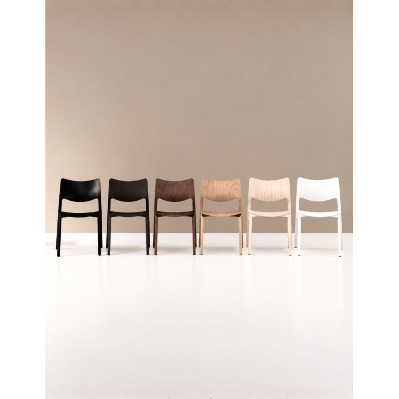 Silla de Diseño Laclasica Madera de Stua - Montiel