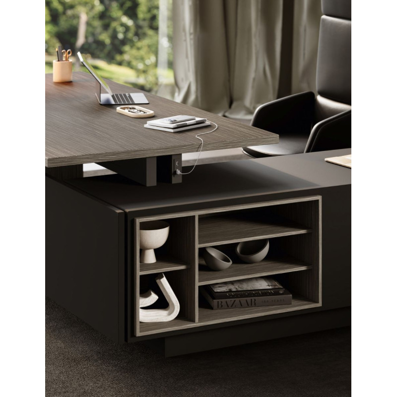 Mesa Dirección con Credencia Elite de Las Mobili - Montiel