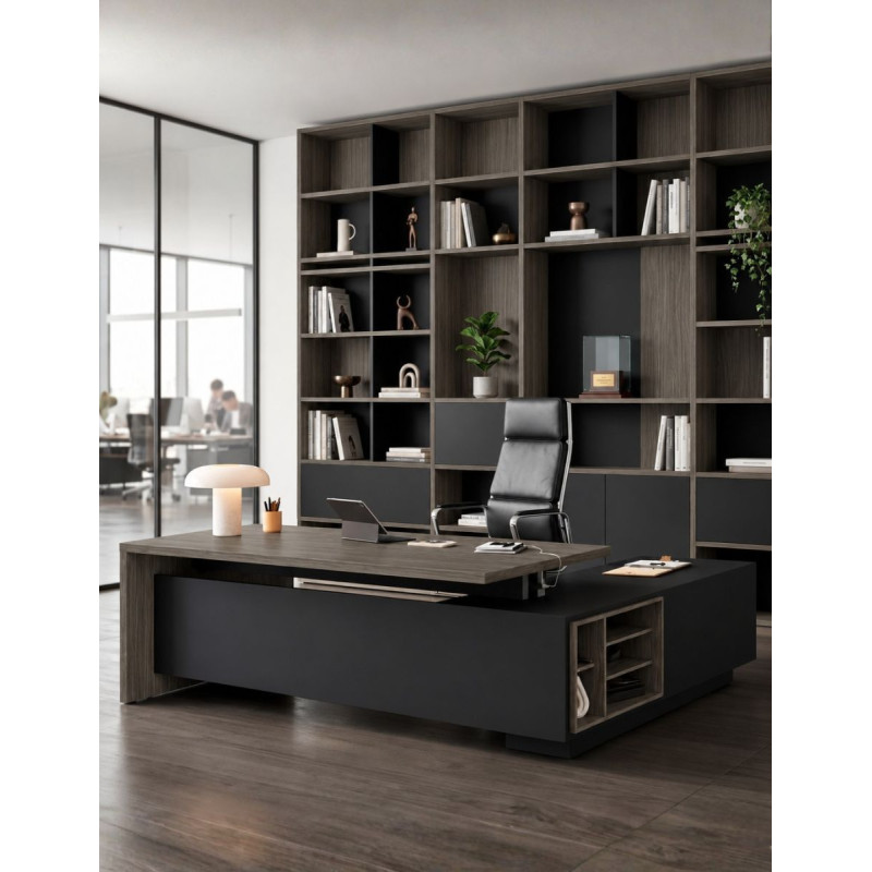 Mesa Dirección con Credencia Elite de Las Mobili - Montiel