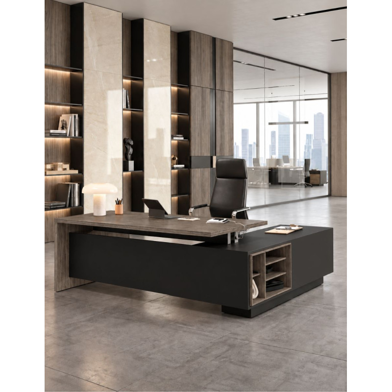 Mesa Dirección con Credencia Elite de Las Mobili - Montiel