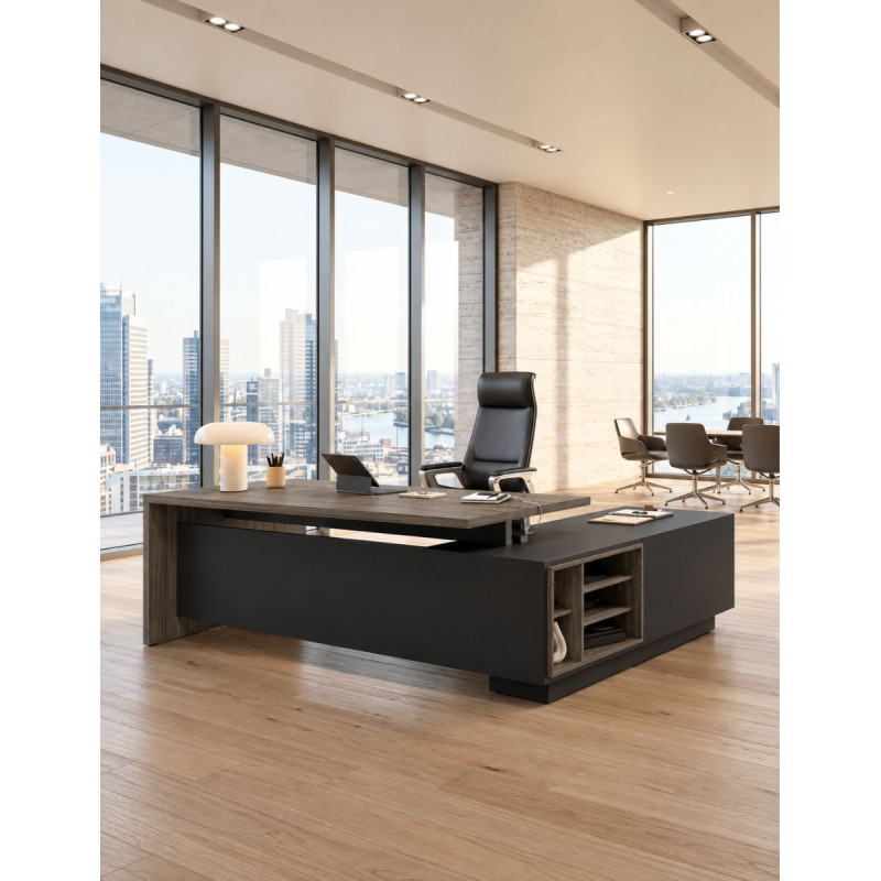 Mesa Dirección con Credencia Elite de Las Mobili - Montiel