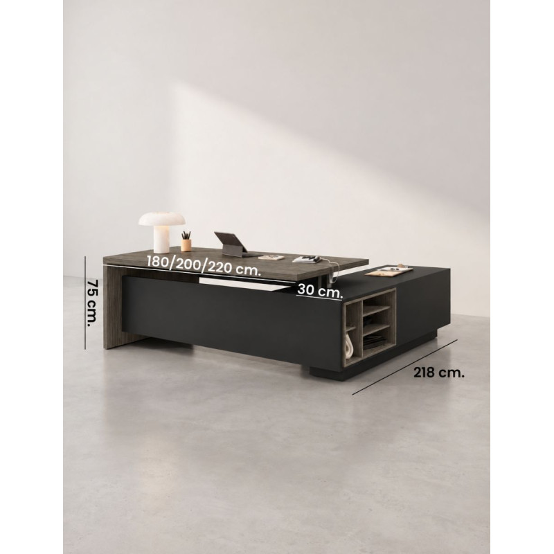 Mesa Dirección con Credencia Elite de Las Mobili - Montiel
