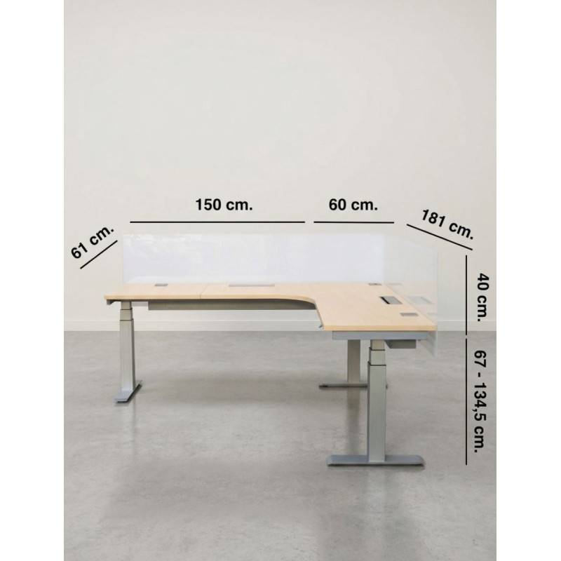 Mesa Operativa Elevable MM1808 - Montiel