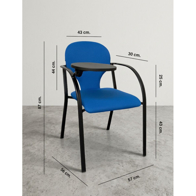 Silla Confidente Rubi con Pala de Somomar - Montiel