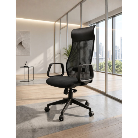 Silla Ergonómica Vesta Alta de Malla de Vincolo - Montiel