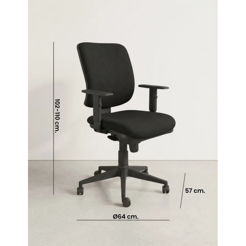 Silla Giratoria Escritorio Iris Syncro de Vincolo - Montiel