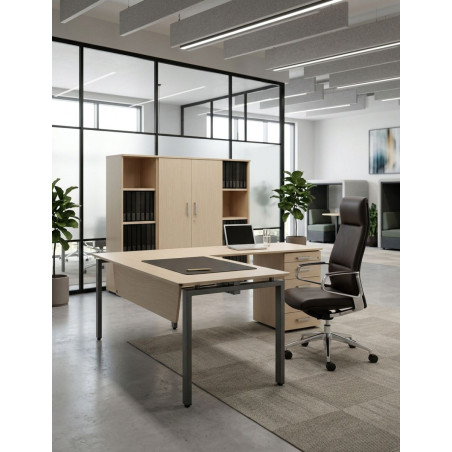 ▷ Mesa Dirección Serie R3 de Herpesa - Oficinas Montiel