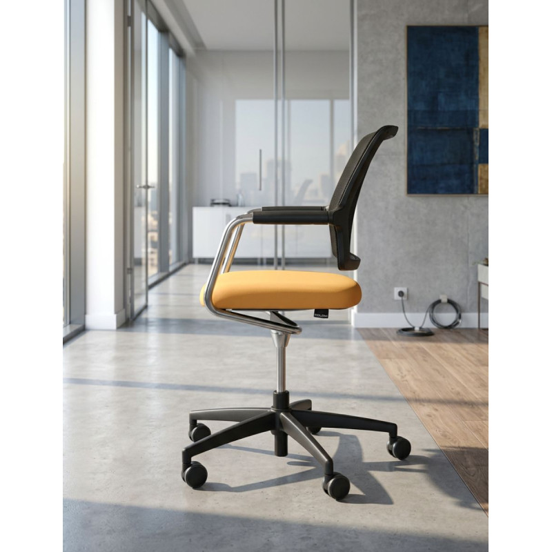 Silla Giratoria Escritorio Respaldo de Malla de Dauphin
