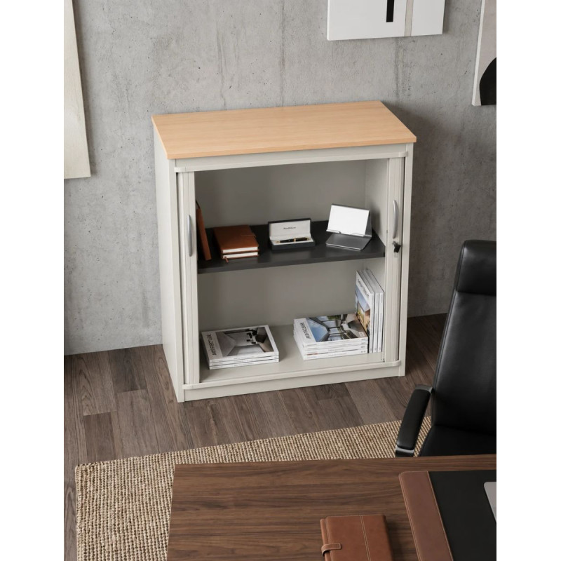 Armario Puertas Persiana Metálico de Steelcase - Montiel