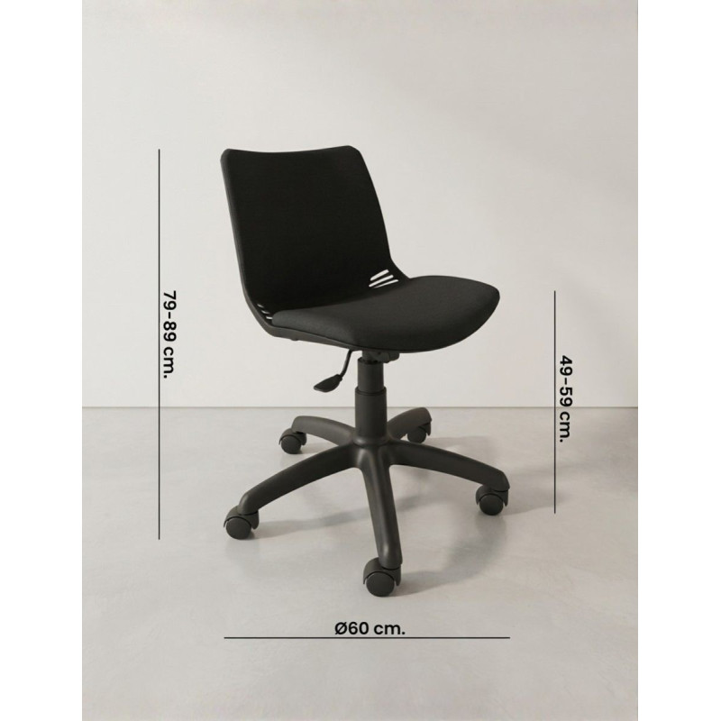 Silla Escritorio Sin Brazos Owen de Vincolo - Montiel