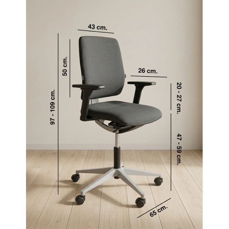Silla Ergonómica Sedus con Brazos 2D - Montiel