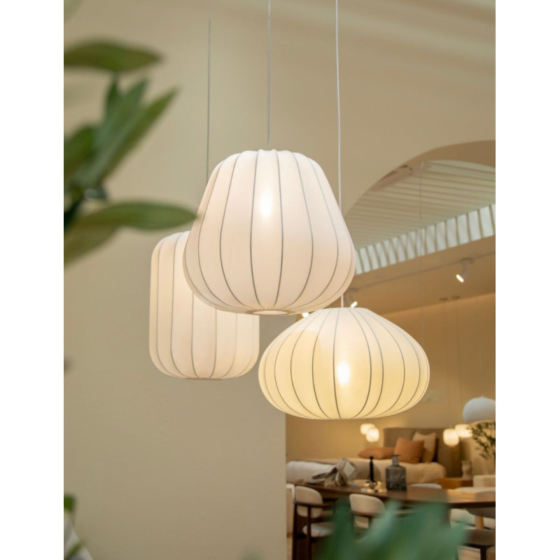 Lámpara Salón Colgante Lumi Artesanal de Unika Living