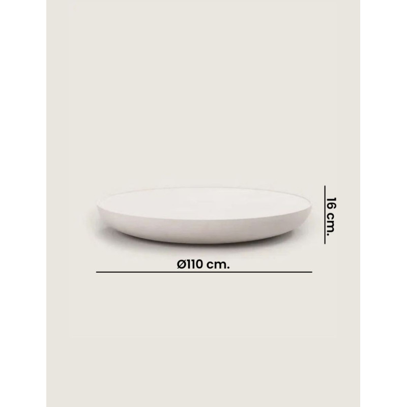 Mesa Baja de Centro Rin Ø110 cm. de Unika Living - Montiel