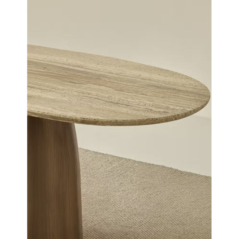 Mesa de Comedor Mármol y Madera Kaia de Unika Living - Montiel