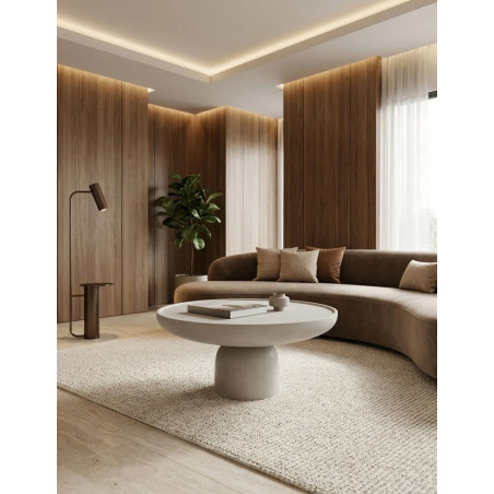 Mesa de Salón Baja Rin Ø71 cm. de Unika Living - Montiel