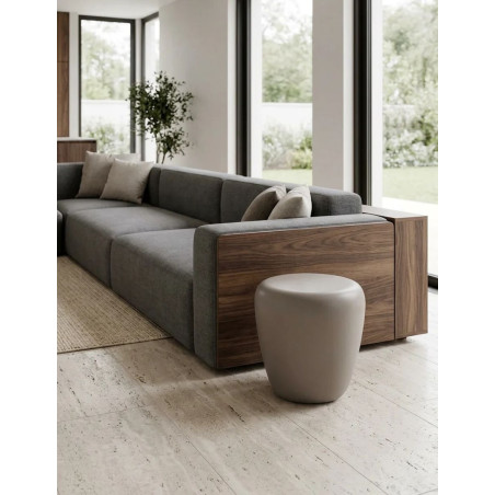 Mesa Auxiliar Ovalada Oasis Alta de Unika Living - Montiel