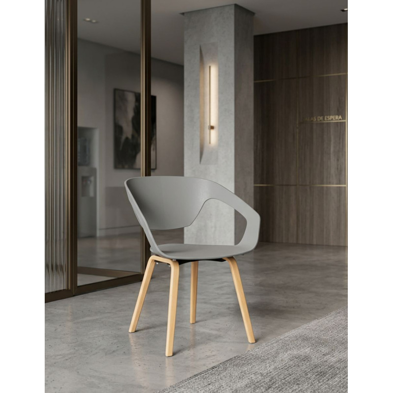 Silla Escritorio Nórdica Liner de Mobel Linea - Montiel