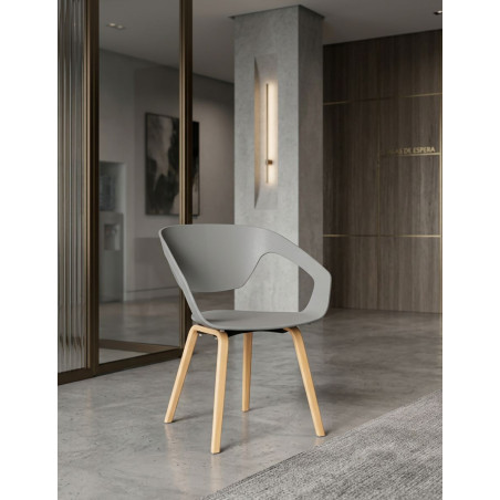 Silla Escritorio Nórdica Liner de Mobel Linea - Montiel