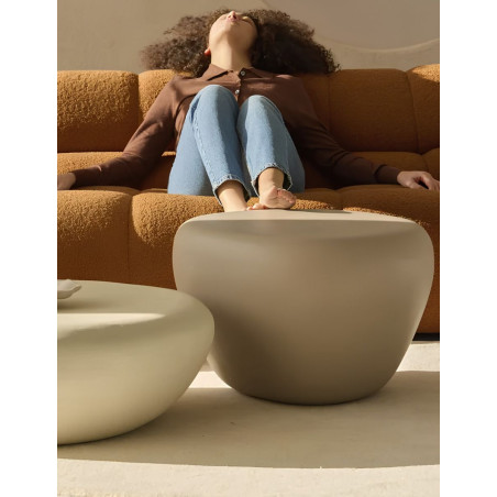 Mesa Auxiliar Oasis en Microcemento de Unika Living - Montiel