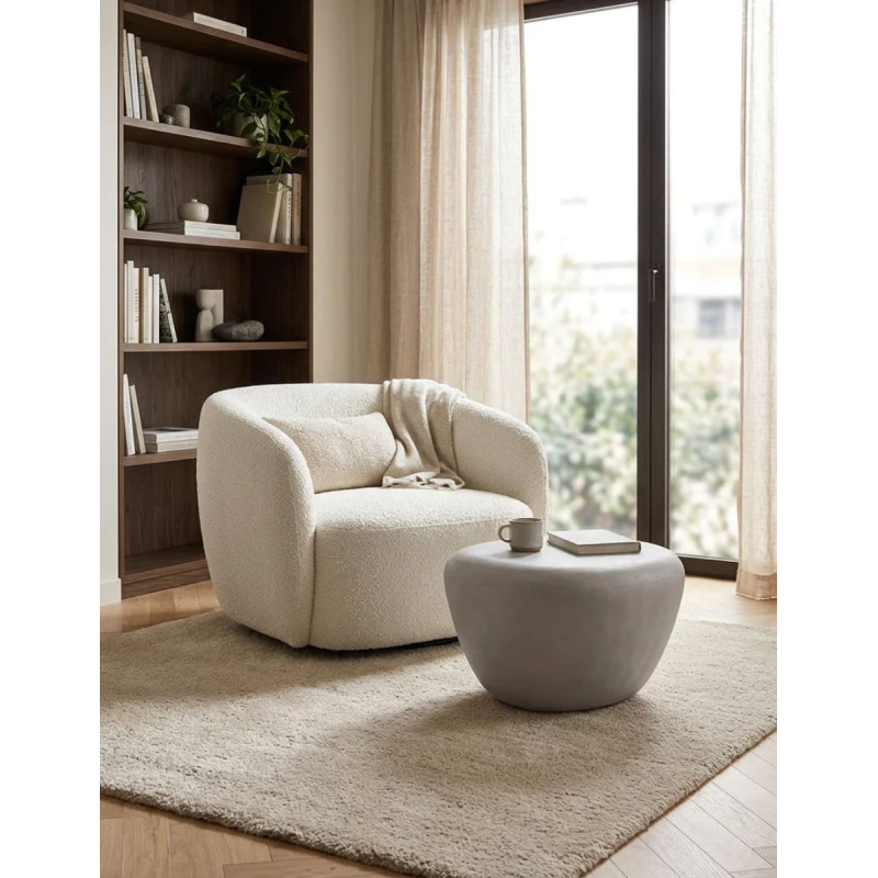 Mesa Auxiliar Oasis en Microcemento de Unika Living - Montiel