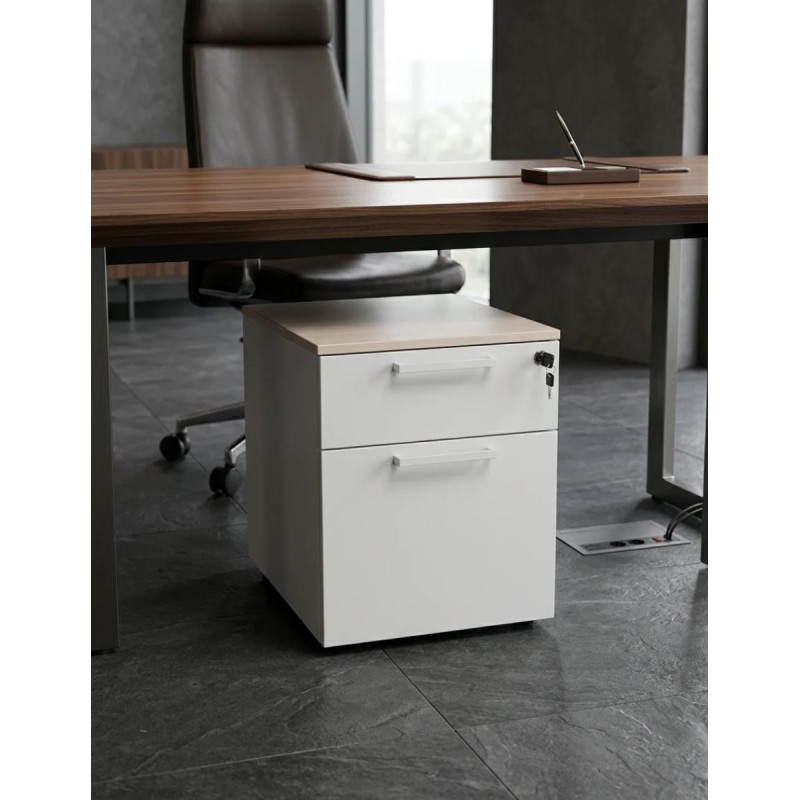 Cajonera Cajón y Archivo Blanca de Steelcase - Montiel