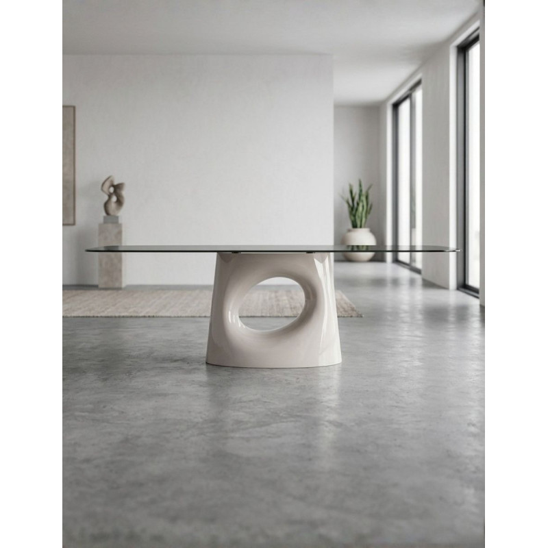 Mesa Ovalada de Comedor Kamez 240x100 cm. de Vical - Montiel