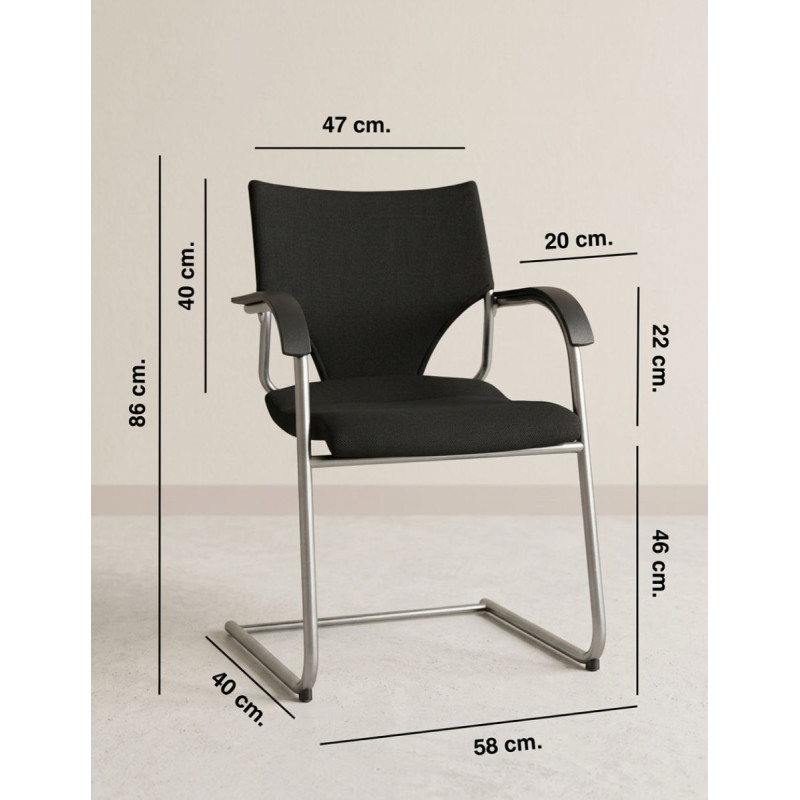 Silla Confidente Modus Small 277/7 de Wilkhahn - Montiel