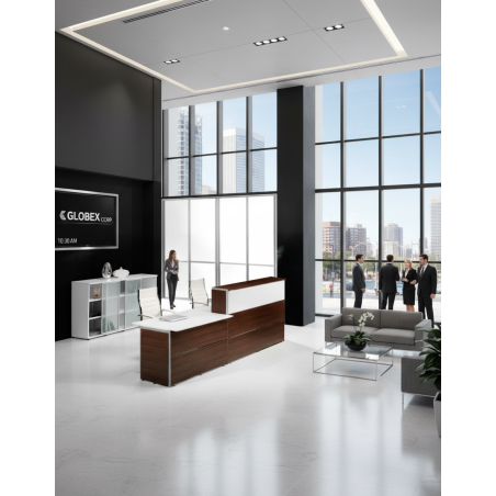 ▷ Mostrador Recto R3 de Herpesa - Oficinas Montiel