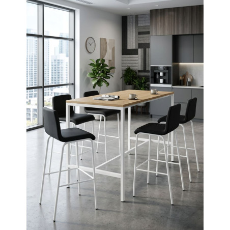 Taburete con Respaldo Bajo de Steelcase - Montiel