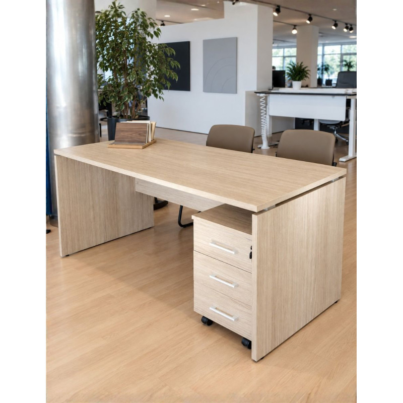 Mesa Oficina con Buc Pedestal H2 de Herpesa