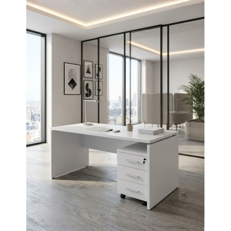 Mesa Despacho con Buc Pedestal H2 de Herpesa - Montiel