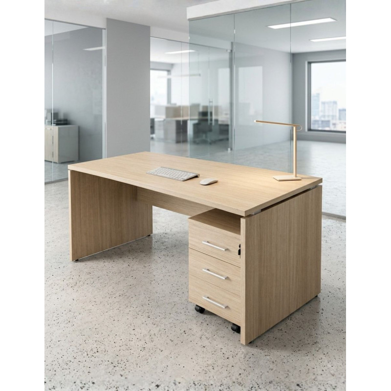 Mesa Despacho con Buc Pedestal H2 de Herpesa - Montiel